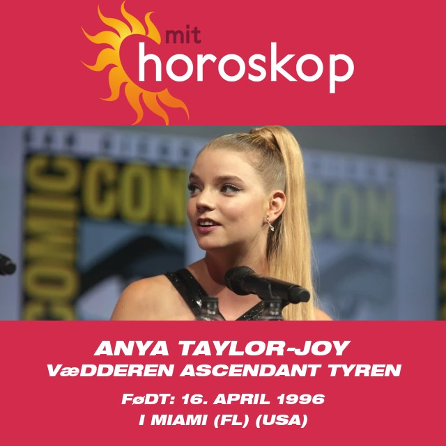 Anya Taylor-Joy: Indsigter om Vædderen Zodiac
