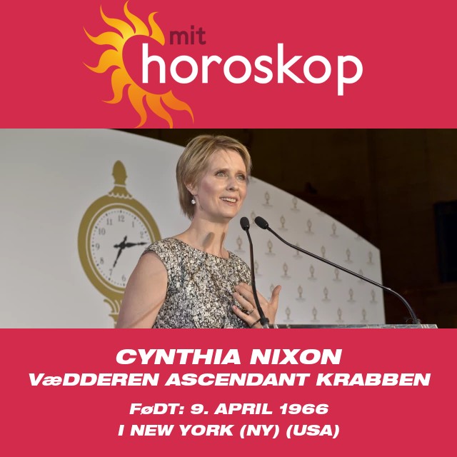 Cynthia Nixons Vædder Astrologi Indsigter