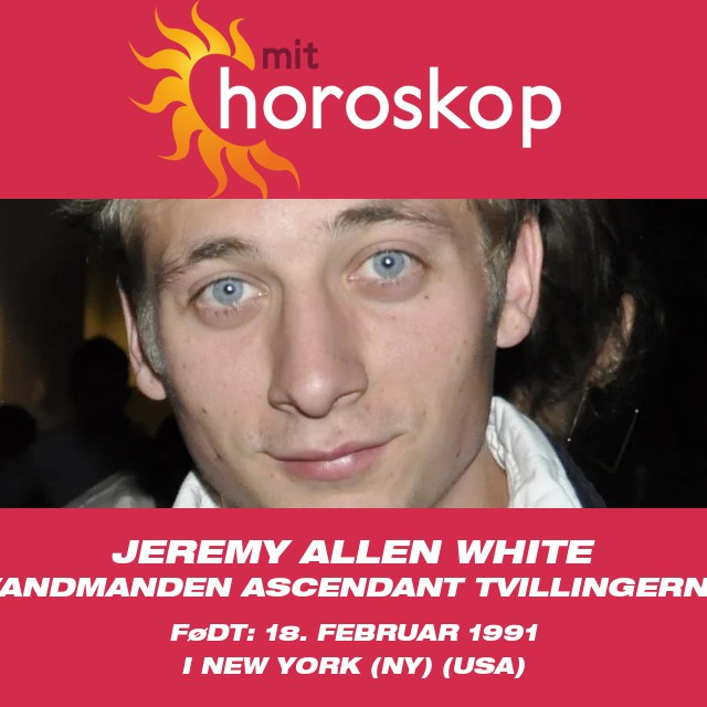 Jeremy Allen Whites Astrologiske Portræt: Indsigter om Vandbærer