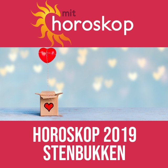 Stenbukken: Horoskop 2019