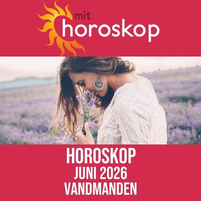 Kærlighedshoroskop for Juni 2026 for Vandmanden