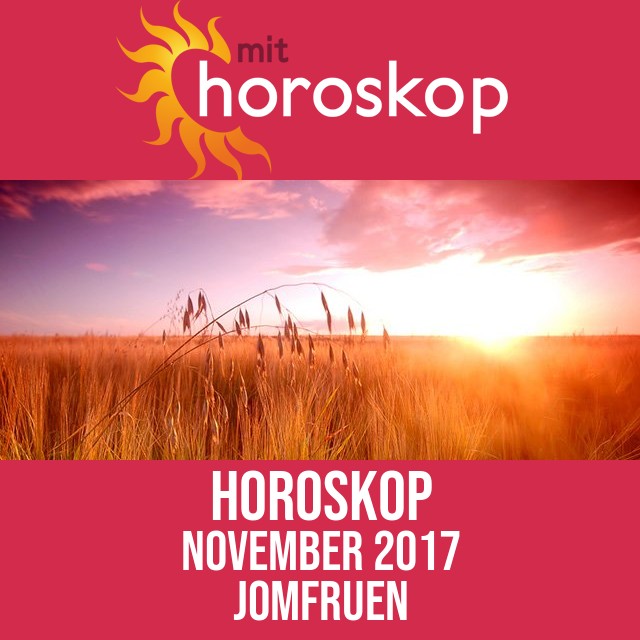 Jomfruen: Horoskop November 2017