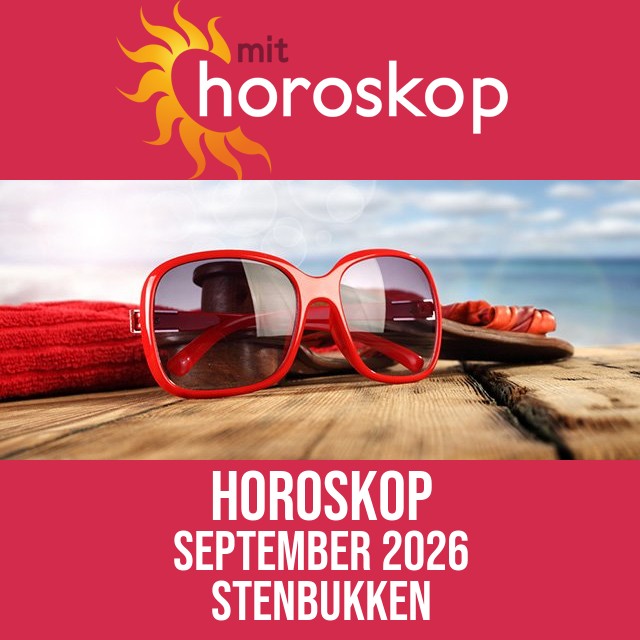 Kærlighedshoroskop for September 2026 for Stenbukken