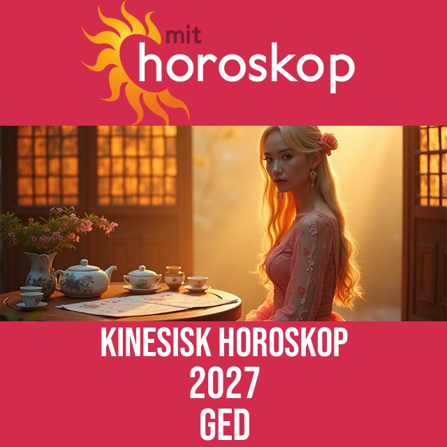 Kinesisk Horoskop for Geden 2027