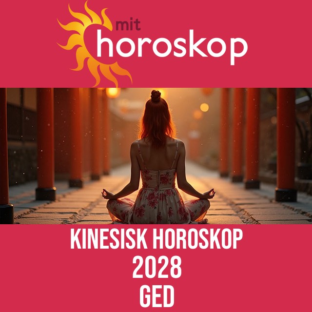 Kinesisk Horoskop for Geden 2028