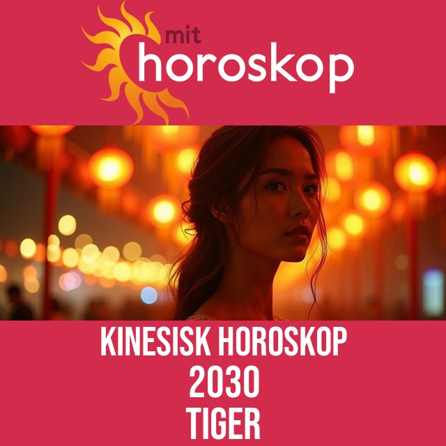 Kinesisk Horoskop for Tigeren 2030