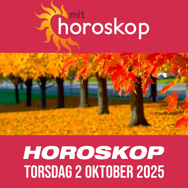 Daglig horoskop for Torsdag 2 Oktober 2025