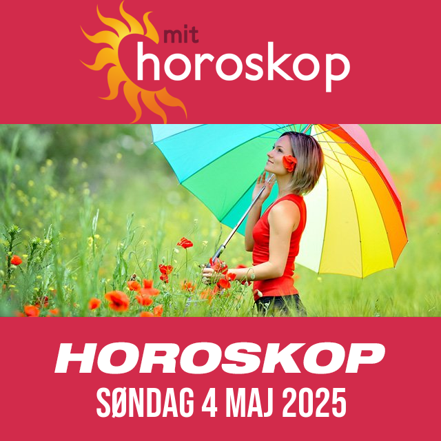 Daglig horoskop for Søndag 4 Maj 2025