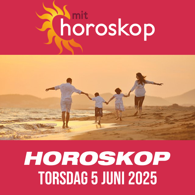 Daglig horoskop for Torsdag 5 Juni 2025