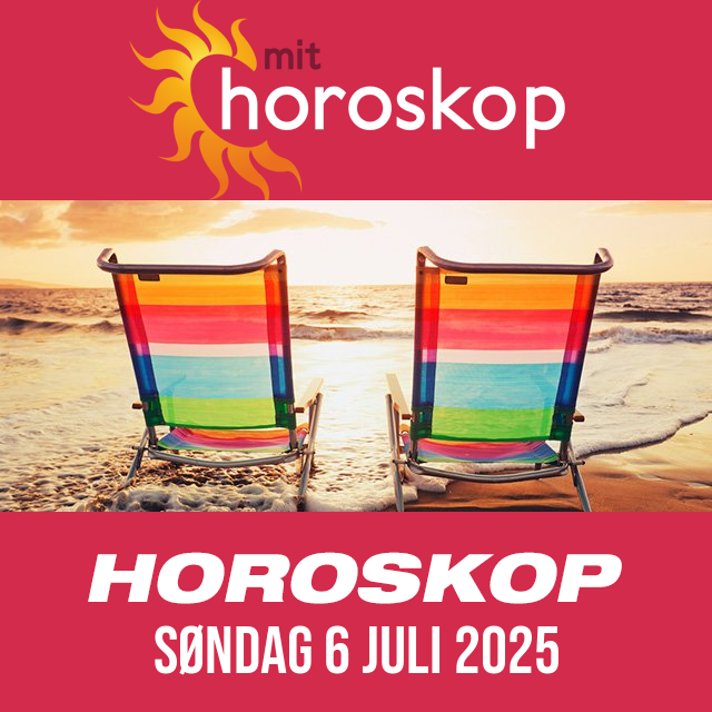 Daglig horoskop for Søndag 6 Juli 2025