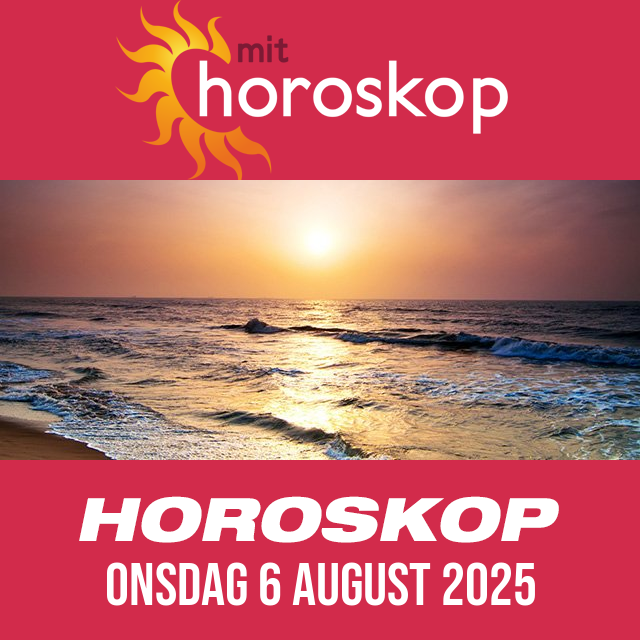 Daglig horoskop for Onsdag 6 August 2025