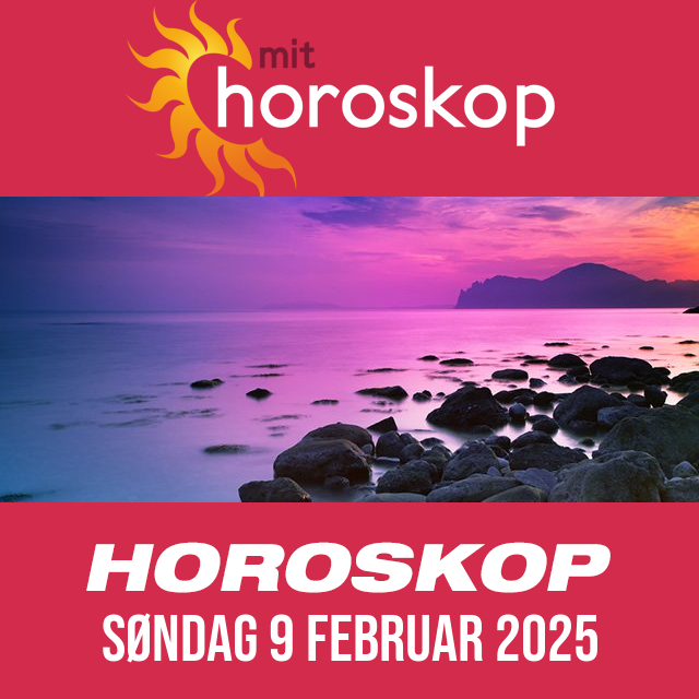 Daglig horoskop for Søndag 9 Februar 2025