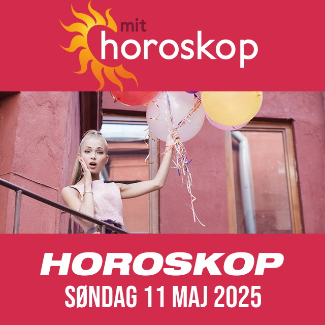 Daglig horoskop for Søndag 11 Maj 2025