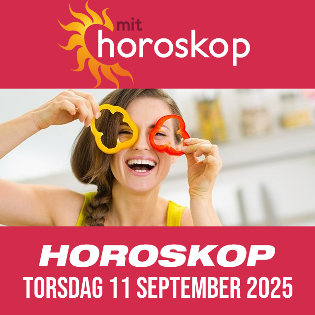 Daglig horoskop for Torsdag 11 September 2025