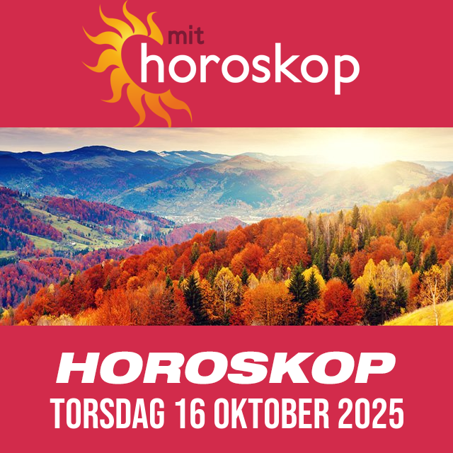 Daglig horoskop for Torsdag 16 Oktober 2025
