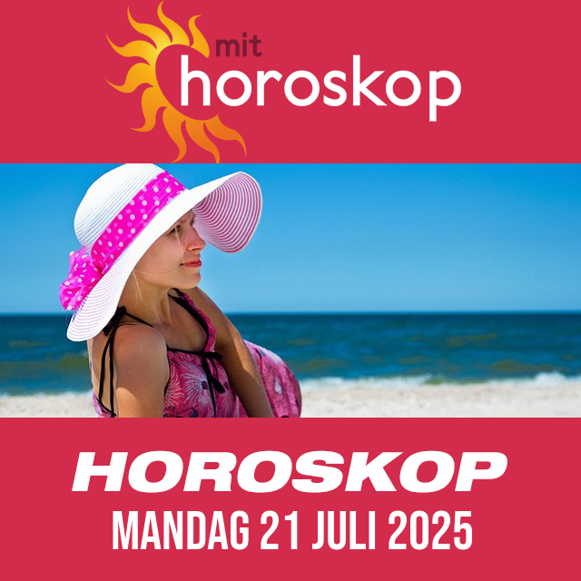 Daglig horoskop for Mandag 21 Juli 2025