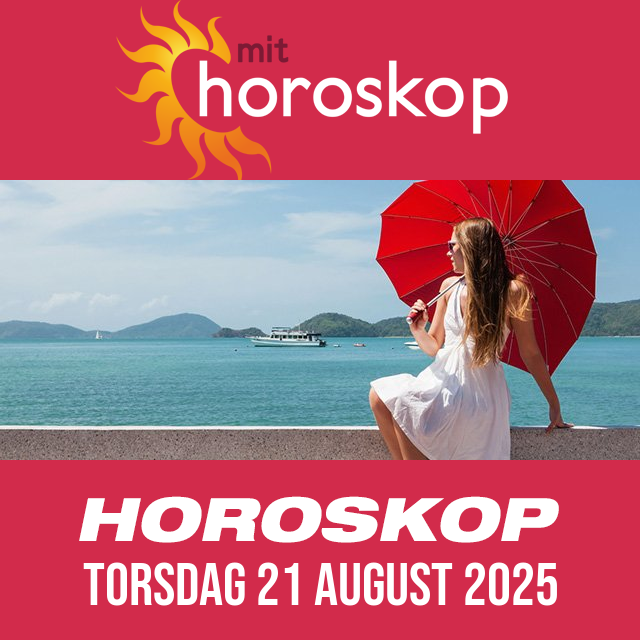 Daglig horoskop for Torsdag 21 August 2025