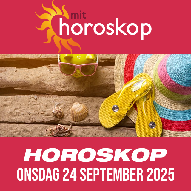 Daglig horoskop for Onsdag 24 September 2025