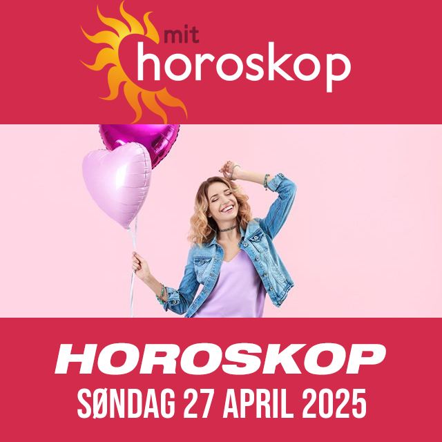 Daglig horoskop for Søndag 27 April 2025