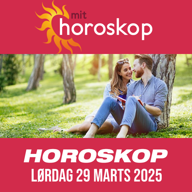 Daglig horoskop for Lørdag 29 Marts 2025
