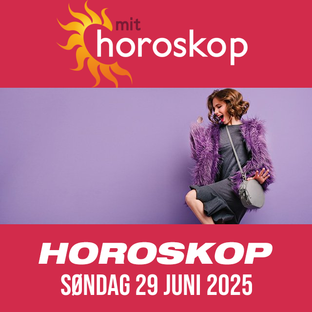 Daglig horoskop for Søndag 29 Juni 2025