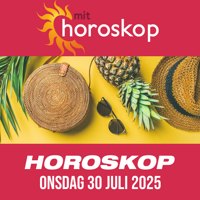 Daglig horoskop for Onsdag 30 Juli 2025