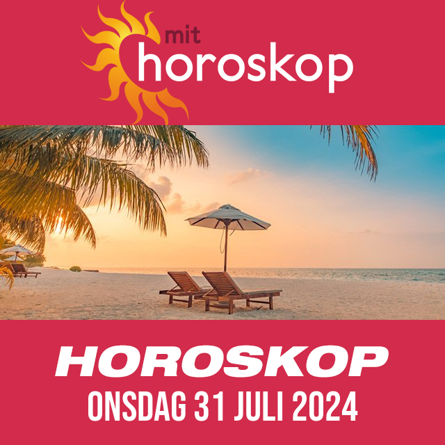 Daglig horoskop for Onsdag 31 Juli 2024